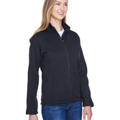 Side view of Women’s Bristol Full-Zip Sweater Fleece Jacket