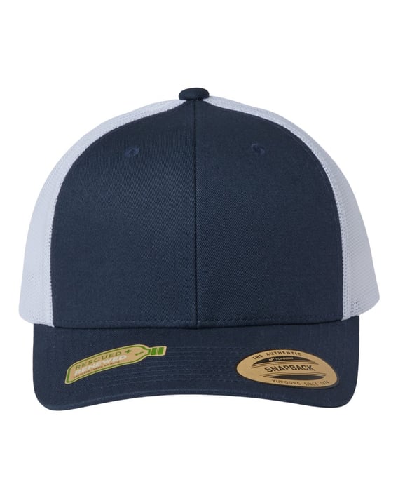 Front view of Sustainable Retro Trucker Cap