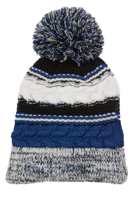 Front view of Pom Pom Team Beanie