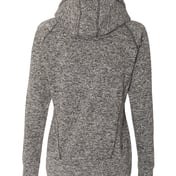 Back view of Women’s Cosmic Fleece Hooded Sweatshirt
