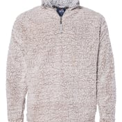 Front view of Sherpa Quarter-Zip Pullover