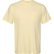 Front view of Garment-Dyed Heavyweight Pocket T-Shirt