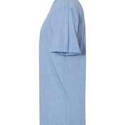 Side view of USA-Made Triblend Track Tee