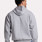 Back view of Rugged Full-Zip Hooded Sweatshirt