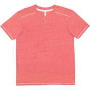 Front view of Men’s Harborside Melange Jersey Henley