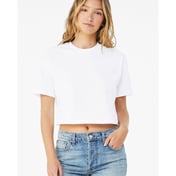 Front view of FWD Fashion Ladies’ Jersey Cropped T-Shirt