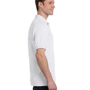Side view of Adult 50/50 EcoSmart Jersey Pocket Polo