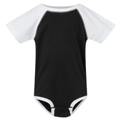 Front view of Infant Baseball Fine Jersey Bodysuit