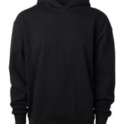Front view of Boulevard Heavyweight Hooded Sweatshirt