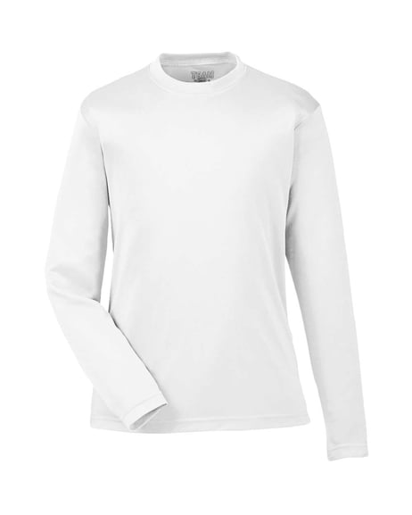 Front view of Youth Zone Performance Long Sleeve T-Shirt