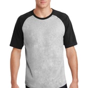 Front view of Short Sleeve Colorblock Raglan Jersey