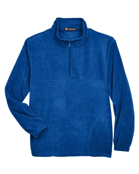 Front view of Quarter-Zip Fleece Pullover