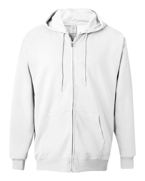 Front view of Ultimate Cotton® Full-Zip Hooded Sweatshirt