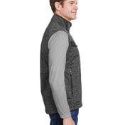 Side view of Compass Bonded M Nge Sweater Fleece Vest