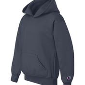 Side view of Powerblend® Youth Hooded Sweatshirt