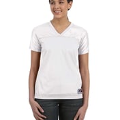 Front view of Ladies’ Junior Fit Replica Football T-Shirt