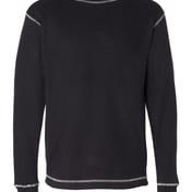 Front view of Vintage Thermal Long Sleeve T-Shirt