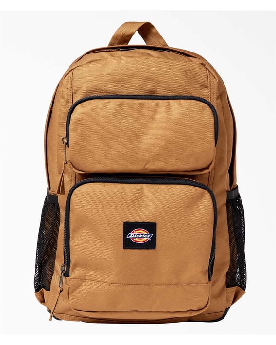 Front view of 23L Double Zip Pocket Backpack