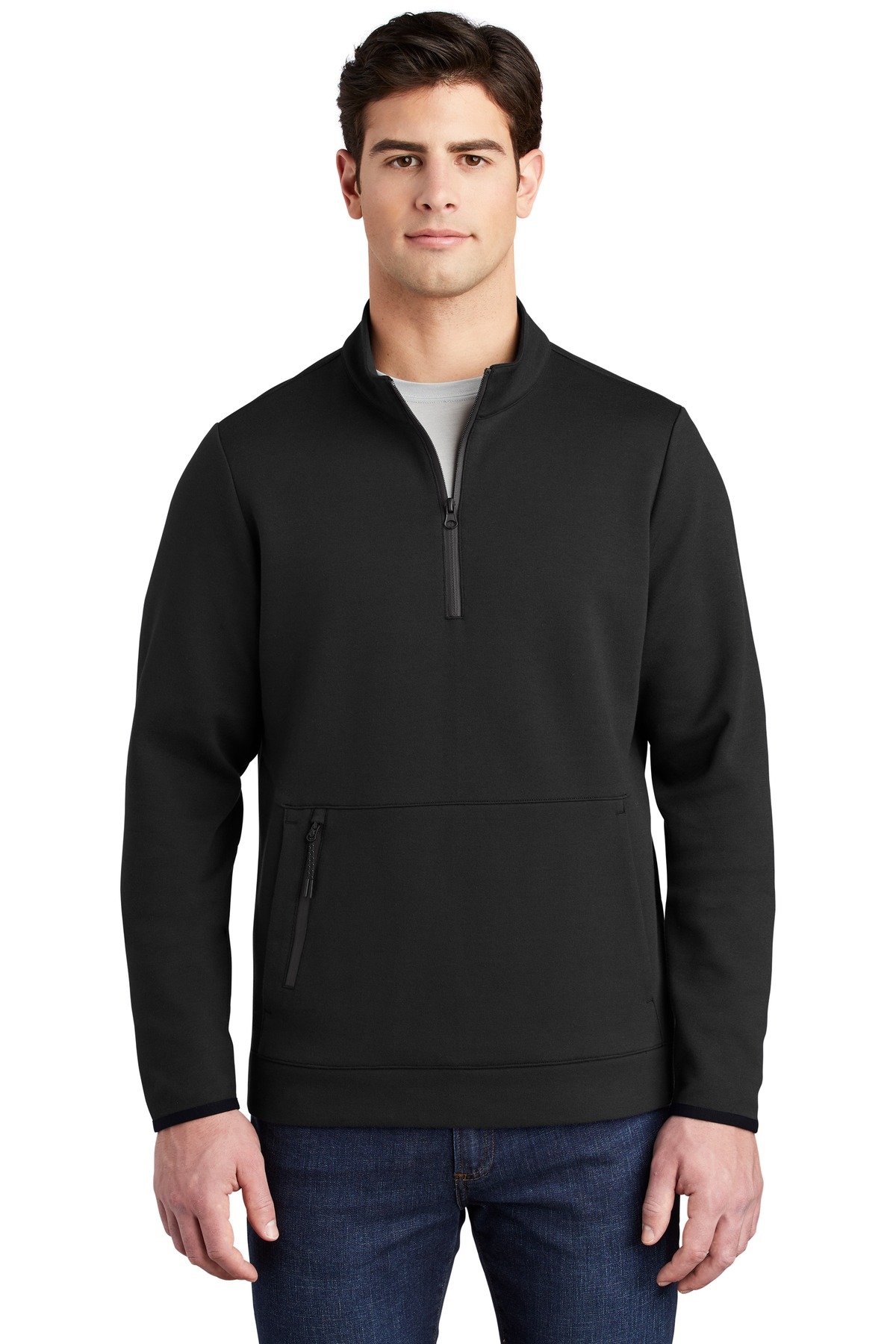 Front view of Triumph 1/4-Zip Pullover