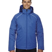 Front view of Men’s Linear Insulated Jacket With Print