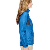 Side view of Ladies’ Sustain Lightweight Recycled Polyester Dobby Jacket WithPrint