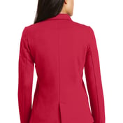 Back view of Women’s Knit Blazer