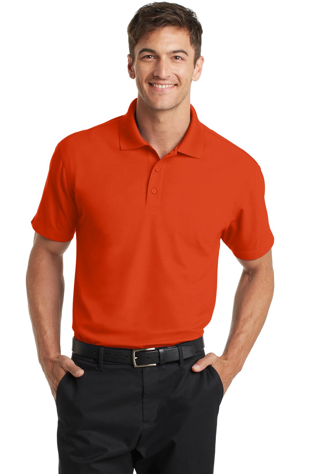 Front view of Dry Zone® Grid Polo