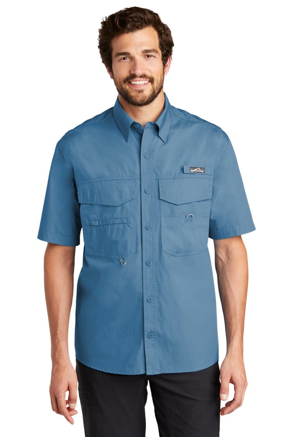 Front view of Short Sleeve Fishing Shirt