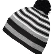 Side view of 8 1/2″ Spirit Pom Beanie