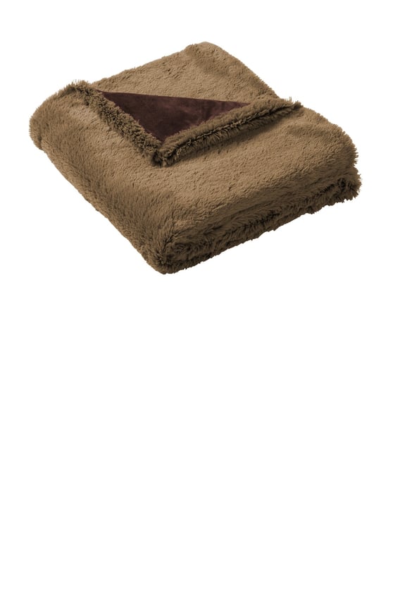 Front view of Faux Fur Blanket