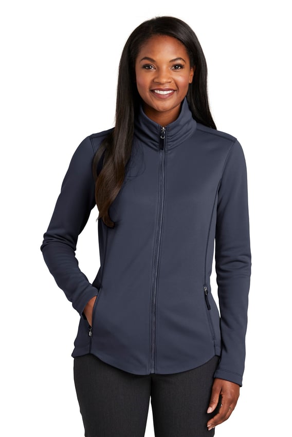 Front view of Women’s Collective Smooth Fleece Jacket