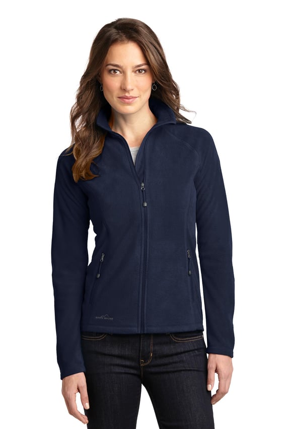 Front view of Women’s Full-Zip Microfleece Jacket