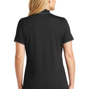 Back view of Ladies Dry Zone® UV Micro-Mesh Tipped Polo