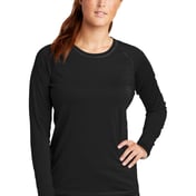 Front view of Ladies Long Sleeve Rashguard Tee