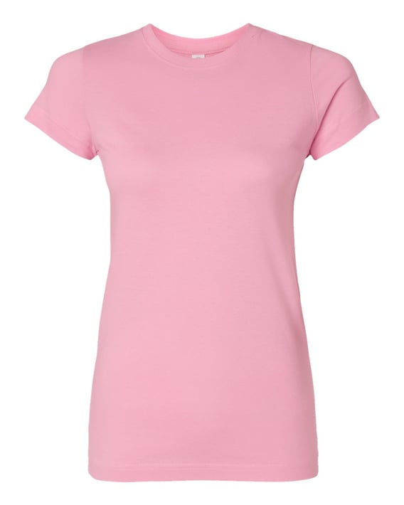 Front view of Women’s Fitted Fine Jersey Tee
