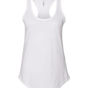 Front view of Women’s Gathered Racerback Tank