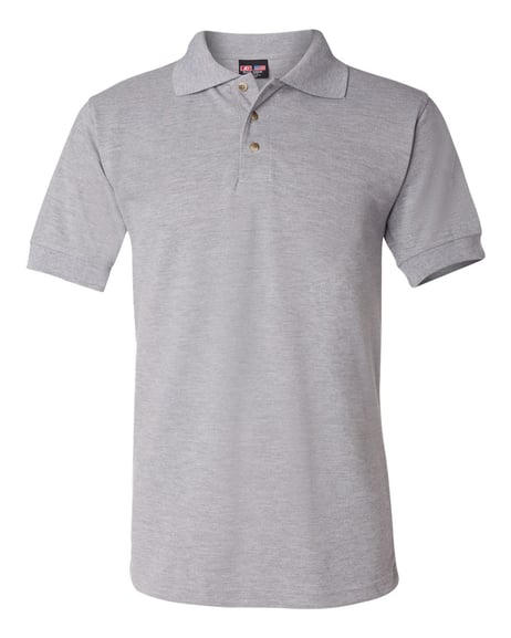 Front view of USA-Made Polo