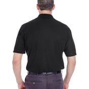 Back view of Adult Whisper Piqué Polo With Pocket