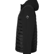 Side view of Pinnacle Soft Shell Puffer Jacket