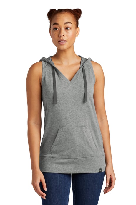 Front view of Women's Heritage Blend Hoodie Tank