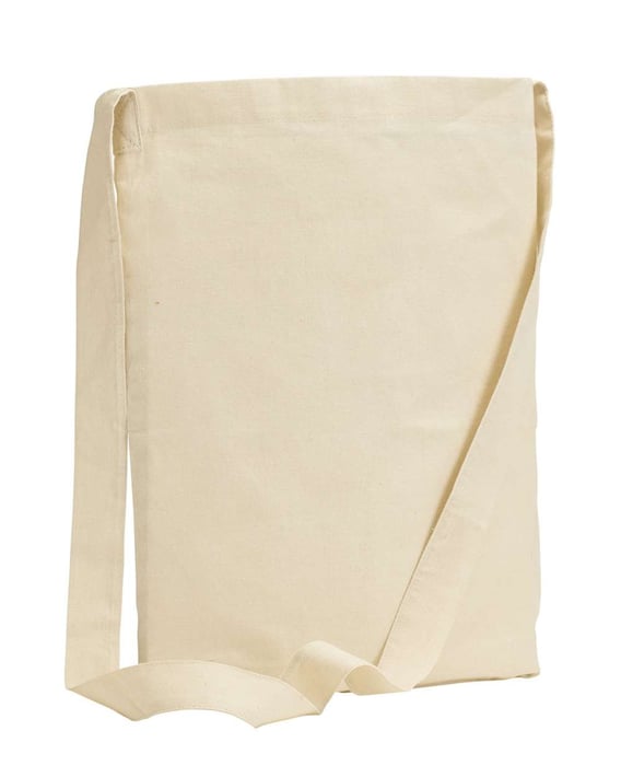 Front view of Canvas Sling Tote