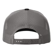 Back view of Five-Panel Trucker With Rope Cap