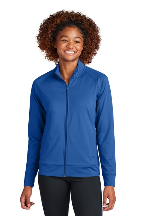 Front view of Women's Sport-Wick&reg; Stretch Full-Zip Cadet Jacket
