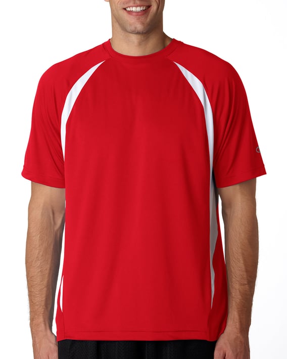 Front view of Double Dry 4.1 Oz. Elevation T-Shirt