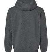 Back view of Mission Full-Zip Hooded Jacket