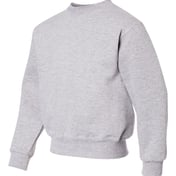 Side view of NuBlend® Youth Crewneck Sweatshirt