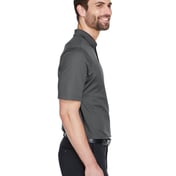 Side view of CrownLux Performance® Men’s Plaited Polo