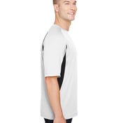 Side view of Men’s Cooling Performance Color Blocked T-Shirt