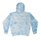 Front view of Youth Crystal Wash Hooded Sweatshirt