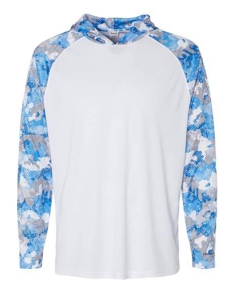 Front view of Tortuga Extreme Performance Hooded T-Shirt